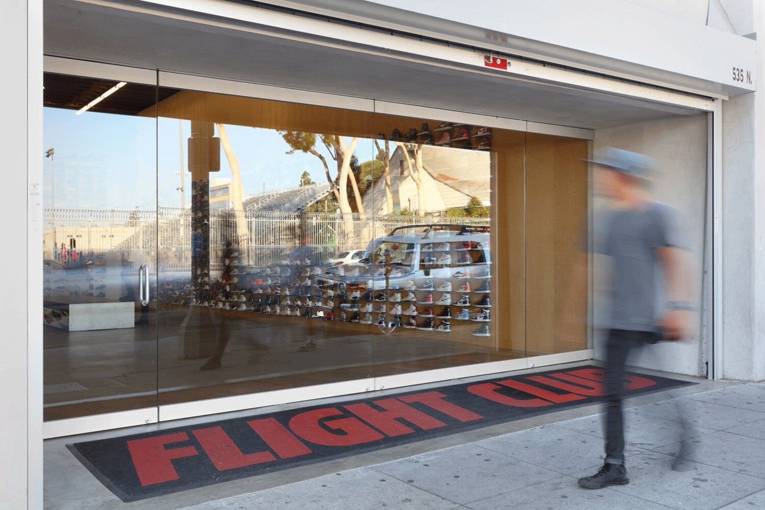 Flight Club Los Angeles storefront
